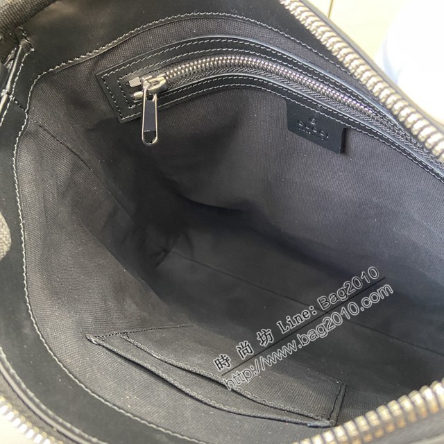 Gucci專櫃古馳最新款單肩斜挎男包 jh2718型號:  474137